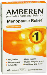 Amberen Menopause Relief Dietary Supplement Capsules - 60 Count