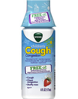 Vicks Children's Cough Congestion Liquid - 6 oz