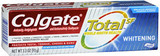 Colgate Total SF Whitening Toothpaste - 3.3 oz