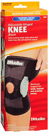 Mueller Adjustable Hinged Knee Brace One Size 6455