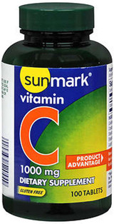 Sunmark Vitamin C Tablets - 1000 mg - 100 ct