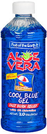 Fruit of the Earth Aloe Vera Cool Blue Gel - 20 oz