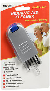 Acu-Life Audio Kit Hearing Aid Cleaner