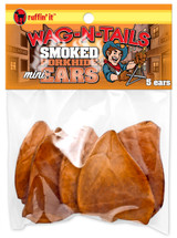 Wag-N-Tails Pig Ears For Dogs - 5 pk