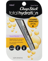 ChapStick Total Hydration Vitamin Enriched Lip Oil Sweet Nectar - .23 oz, 6 ct