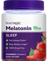 Natrol Melatonin 10 mg Gummies Strawberry - 90 ct