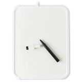 Dry Erase Board- 1 Marker,White Frame, 8.5x11"