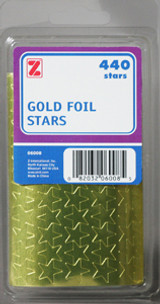 Foil Stars - Gold, 432 ct