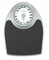 Extra-Large Dial Analog Precision Scale - Black/Silver