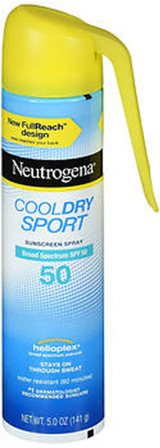 Neutrogena CoolDry Sport Sunscreen Spray SPF 50 - 5.5 oz