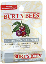 Burt's Bees Ultra Conditioning Lip Balm with Kokum Butter - 6 ct