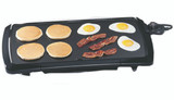 Presto Cool Touch Electric Griddle Small Appliance - 10.5x20.5", Black