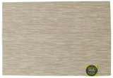 Grass Cloth Textline Tonal Placemat - Oatmeal, 13x19"