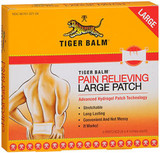 Tiger Balm Pain Relieving Patch Large - 4 ct