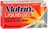 Motrin IB Liquid Gels - 80 ct