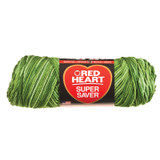 E300 Super Saver Yarn, Green Tones Multi, 5 oz - 3 Packs