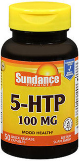 Sundance Vitamins 5-HTP 100 mg - 50 Capsules