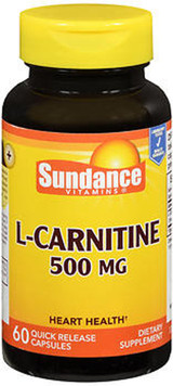 Sundance L-Carnitine 500 mg - 60 Quick Release Capsules