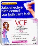 VCF Vaginal Contraceptive Film - 9 ct