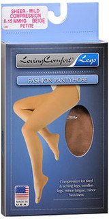 Loving Comfort Legs Sheer Mild Compression 8-15 MMGH Medium Beige - 1 ea.