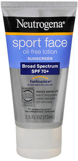 Neutrogena Sport Face Oil-Free Lotion Sunscreen SPF 70+ - 2.5 oz