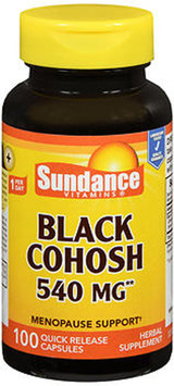 Sundance Black Cohosh - 100 Quick Release Capsules