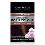 John Frieda Precision Foam Colour Brilliant Brunette (Medium Natural Brown) 5N