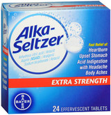 Alka-Seltzer Effervescent Extra Strength - 24 Tablets