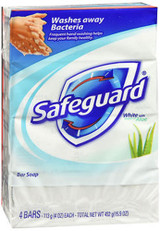 Safeguard Deodorant Antibacterial Deodorant Soap White - 16 oz