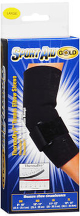 Sport Aid Gold ThermaDry Tennis Elbow Sleeve LG - 1 ea.