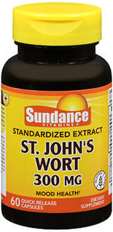 Sundance Vitamins St. John's Wort 300 mg - 60 Capsules