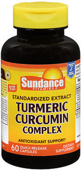 Sundance Turmeric Curcumin Complex Quick Release - 60 Capsules