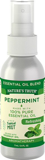Nature's Truth Peppermint Refreshing On the Go Hydrating Mist - 2.4 oz