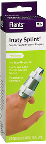 Flents Insty Split Two-Sided Finger Splint Medium and Large - 2 ct