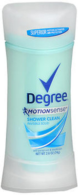 Degree Motion Sense Anti-Perspirant & Deodorant Invisible Solid Shower Clean - 2.6 oz