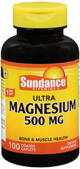 Sundance Ultra Magnesium 500 mg - 100 Coated Caplets