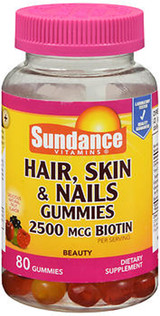 Sundance Hair, Skin & Nails - 80 Gummies