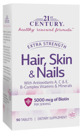 21st Century Healthy Renewal Formula Hair, Skin & Nails Extra Strength - 90 Tablets