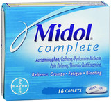 Midol Complete Caplets - 16 Caplets