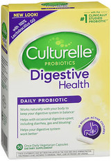 Culturelle Digestive Health Probiotic Capsules - 50 ct