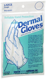 George Glove Company Dermal Gloves Large - 1 PR