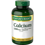 Nature's Bounty Calcium 1200 mg Plus Vitamin D3 Mineral Supplement Softgels - 220 ct
