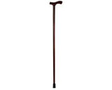 Wooden T-Handle 1 " Walnut Finish Walking Cane,  - Men's