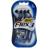 Bic Flex 3 Disposable Shavers Sensitive Skin - 4 ea