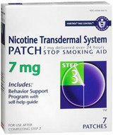 Habitrol Nicotine Transdermal System Patch 7 mg Step 3 - 7 ct