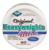 Heavyweight Paper Plates,9", 80 ct