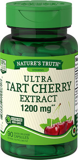 Nature's Truth Ultra Tart Cherry 1200 mg Dietary Supplement Quick Release Capsules - 90 ct