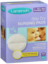 Lansinoh Disposable Nursing Pads - 60 ct