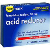 Sunmark Acid Reducer 10 mg Tablets - 30 ct