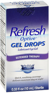Refresh Optive Gel Drops - 0.33 oz